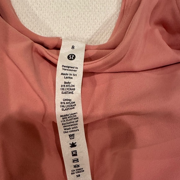 Lululemon Align Tank in Women’s Size 8, Pink Puff - Picture 3 of 3